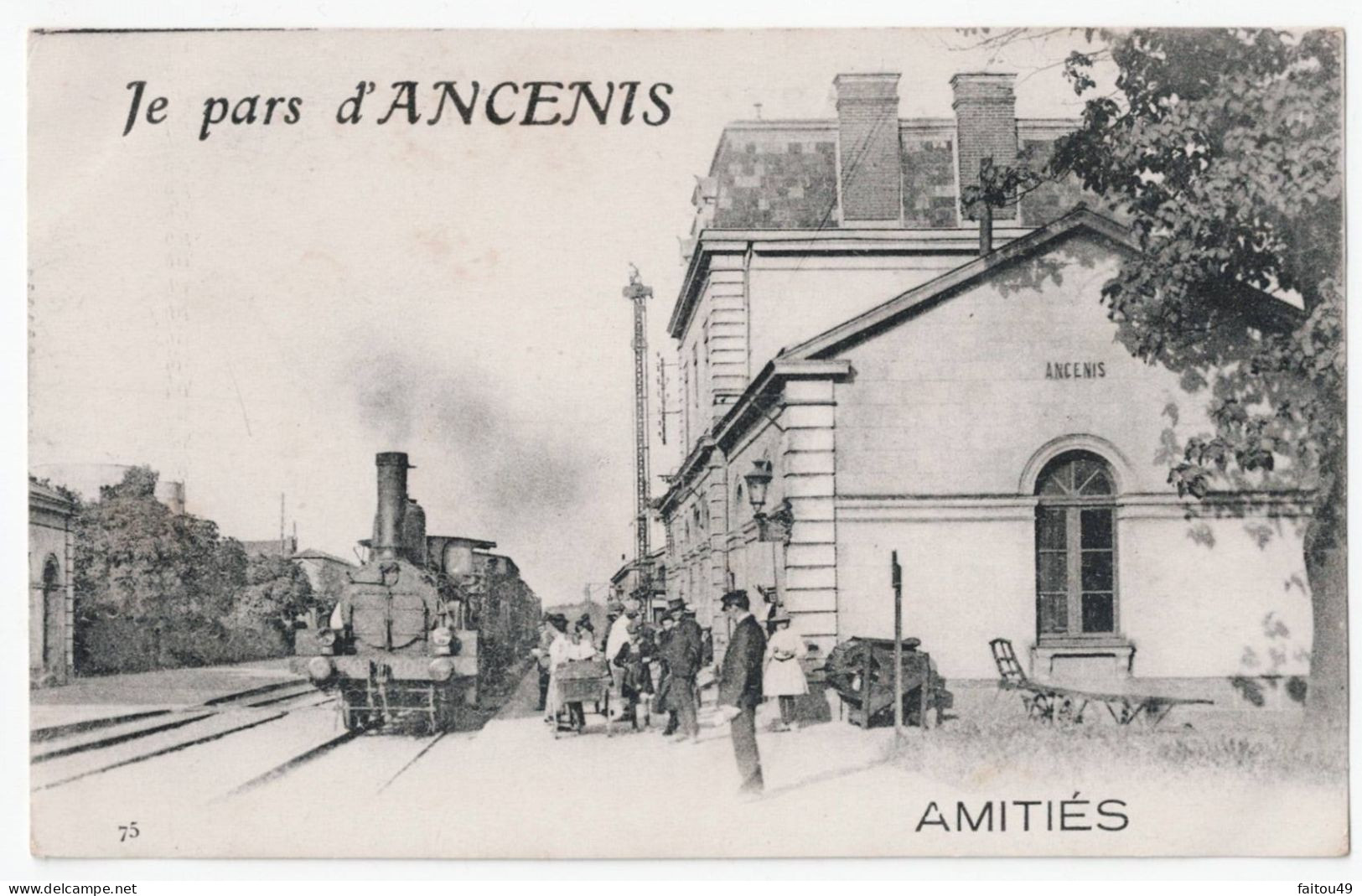 44 - Je Pars D ANCENIS - Amities   59 - Ancenis