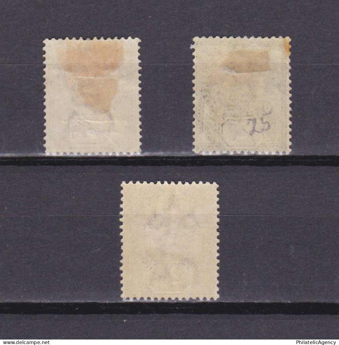 JAMAICA 1889, SG #27-29, CV £45, MH - Jamaica (...-1961)
