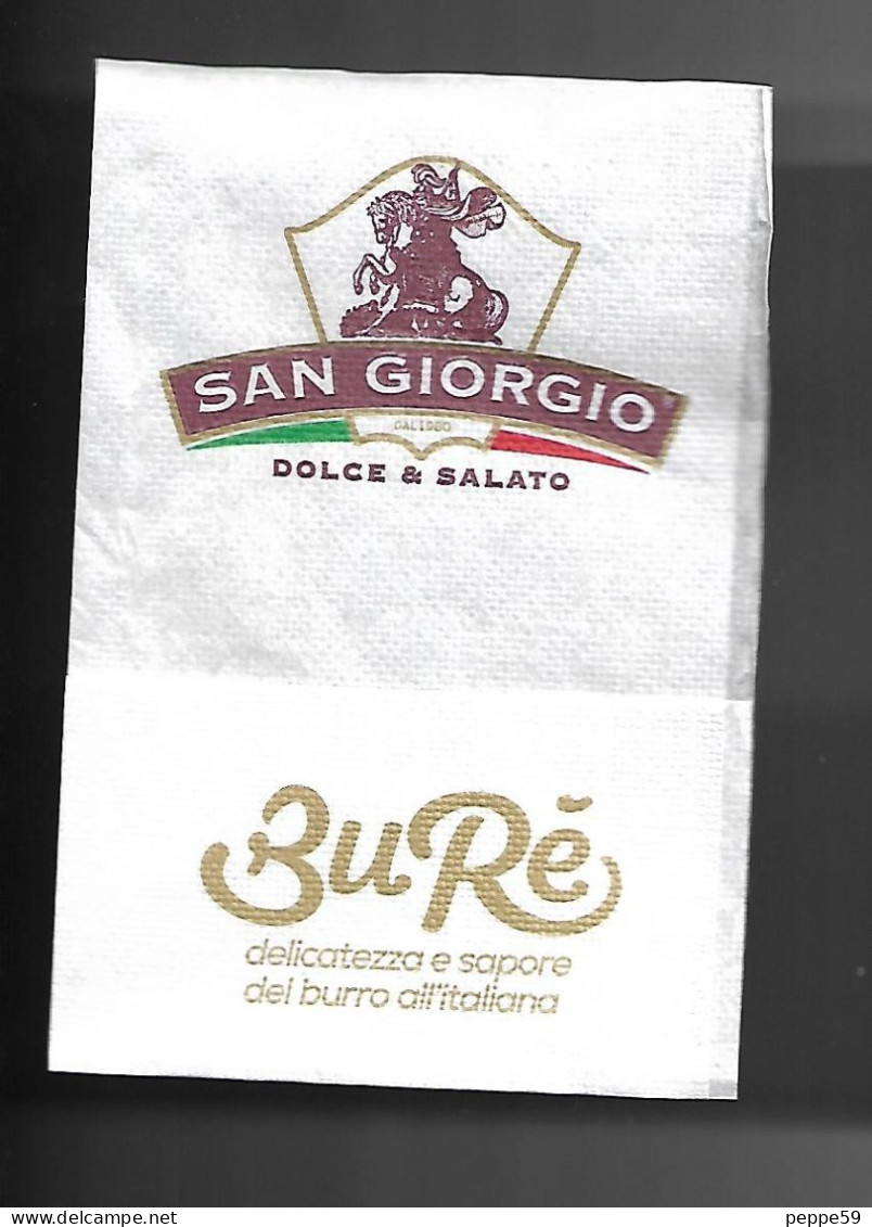 Tovagliolino Da Caffè - San Giorgio - Serviettes Publicitaires