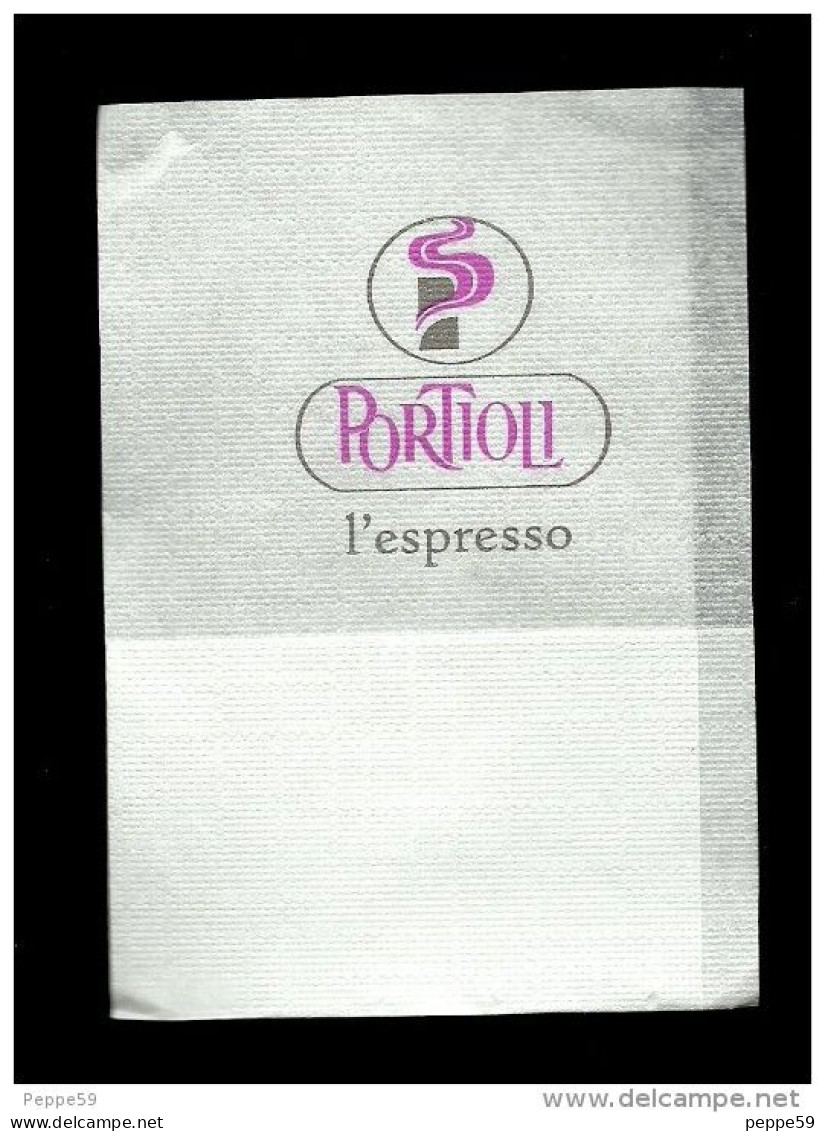 Tovagliolino Da Caffè - Caffè Portioli 01 - Company Logo Napkins