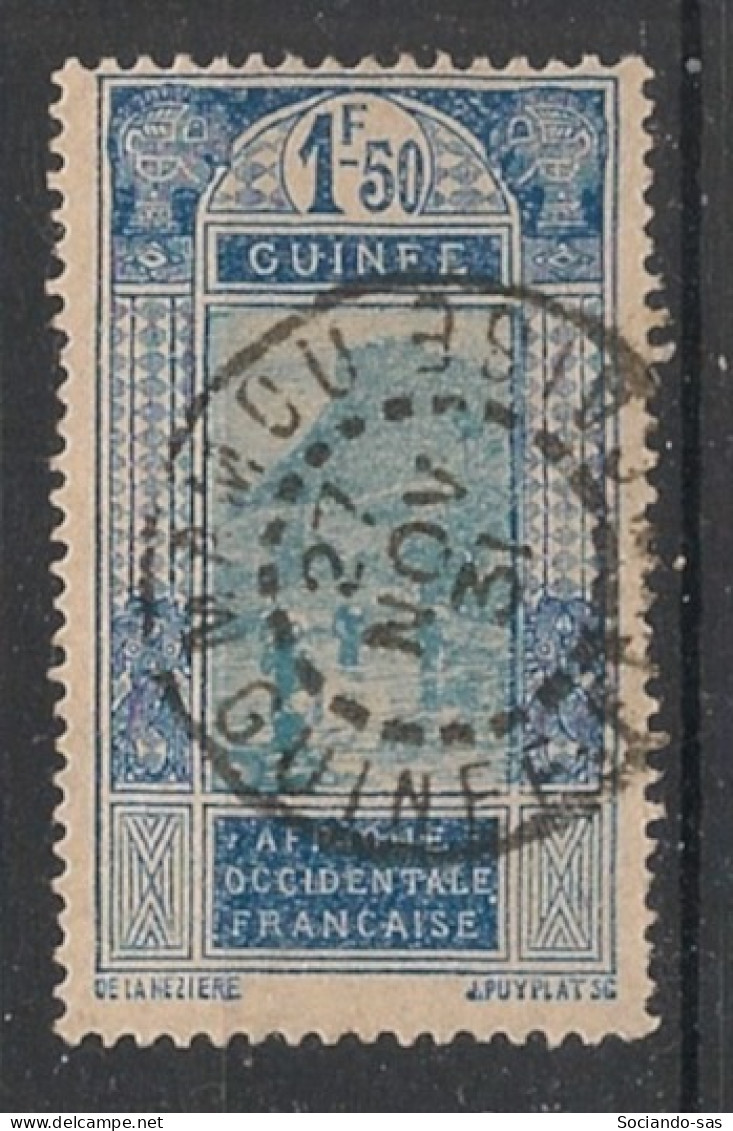 GUINEE - 1927-33 - N°YT. 113 - Gué à Kitim 1f50 Outremer - Oblitéré / Used - Used Stamps