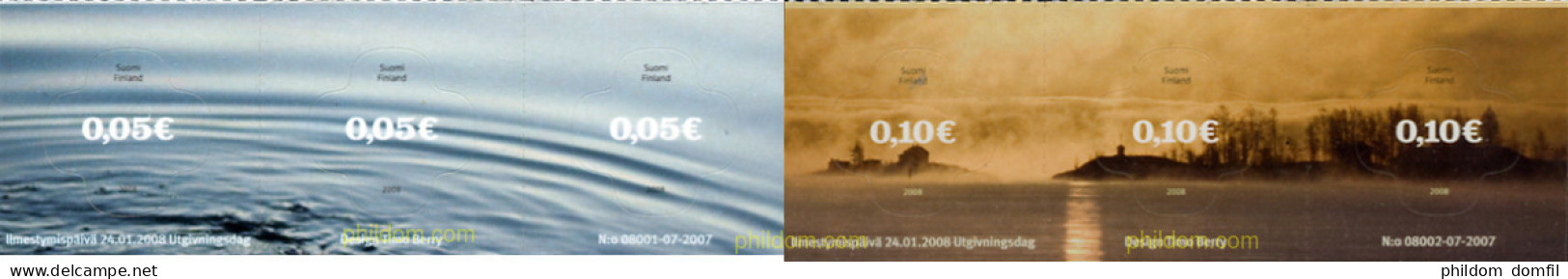 314345 MNH FINLANDIA 2008  - Ungebraucht