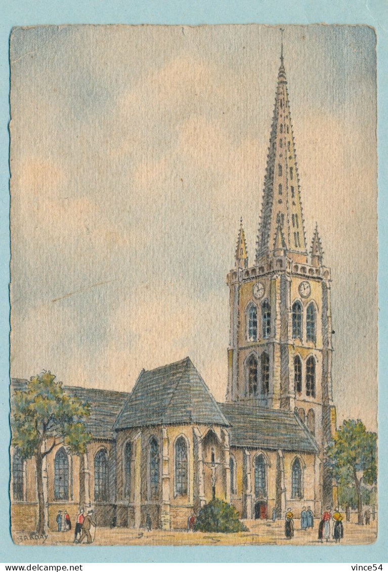 Illustrateur BARDAY - HAZEBROUCK - L'Eglise Saint-Eloi - Barday