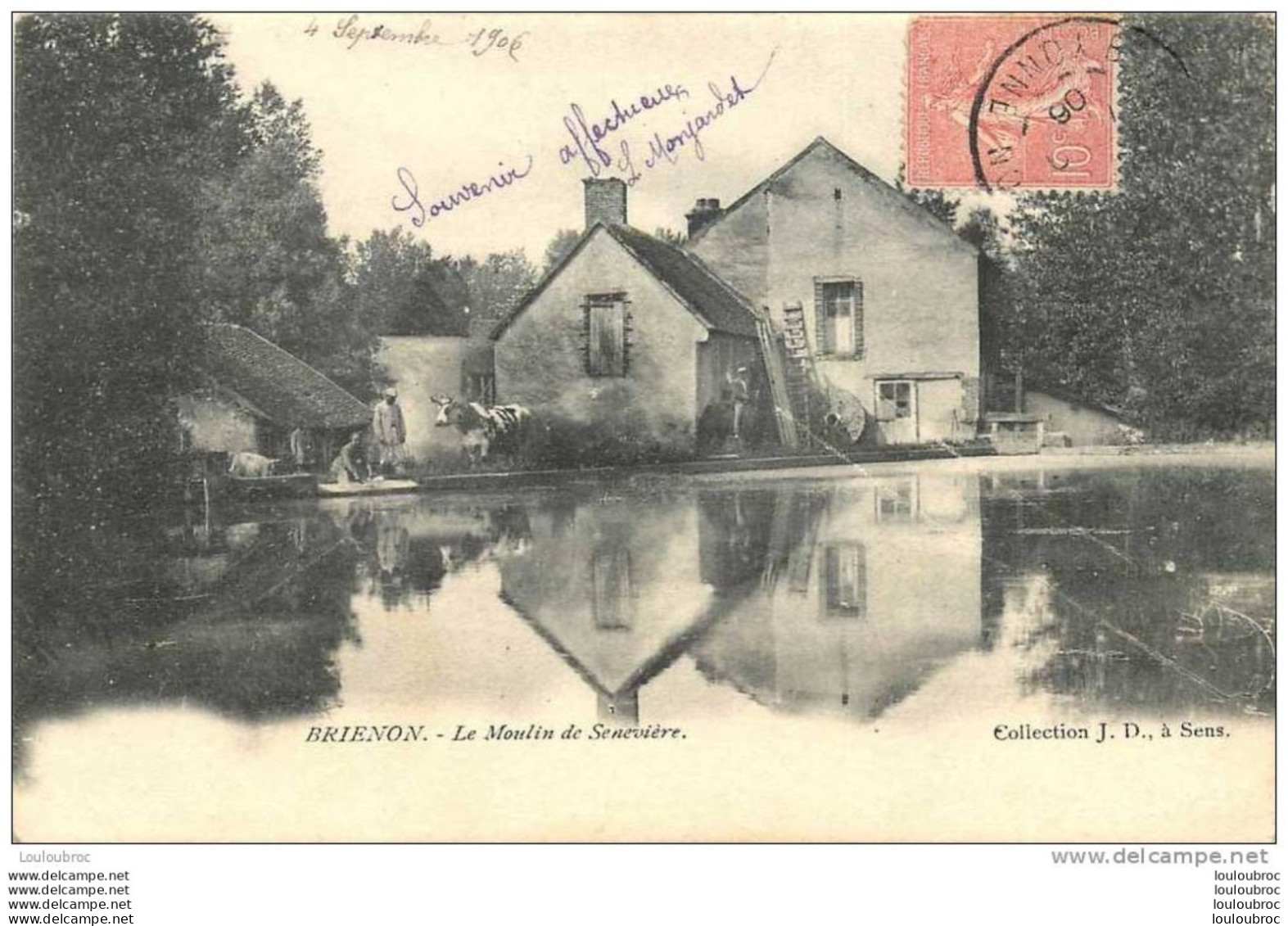 89 BRIENON SUR ARMANCON LE MOULIN DE SENEVIERE - Brienon Sur Armancon