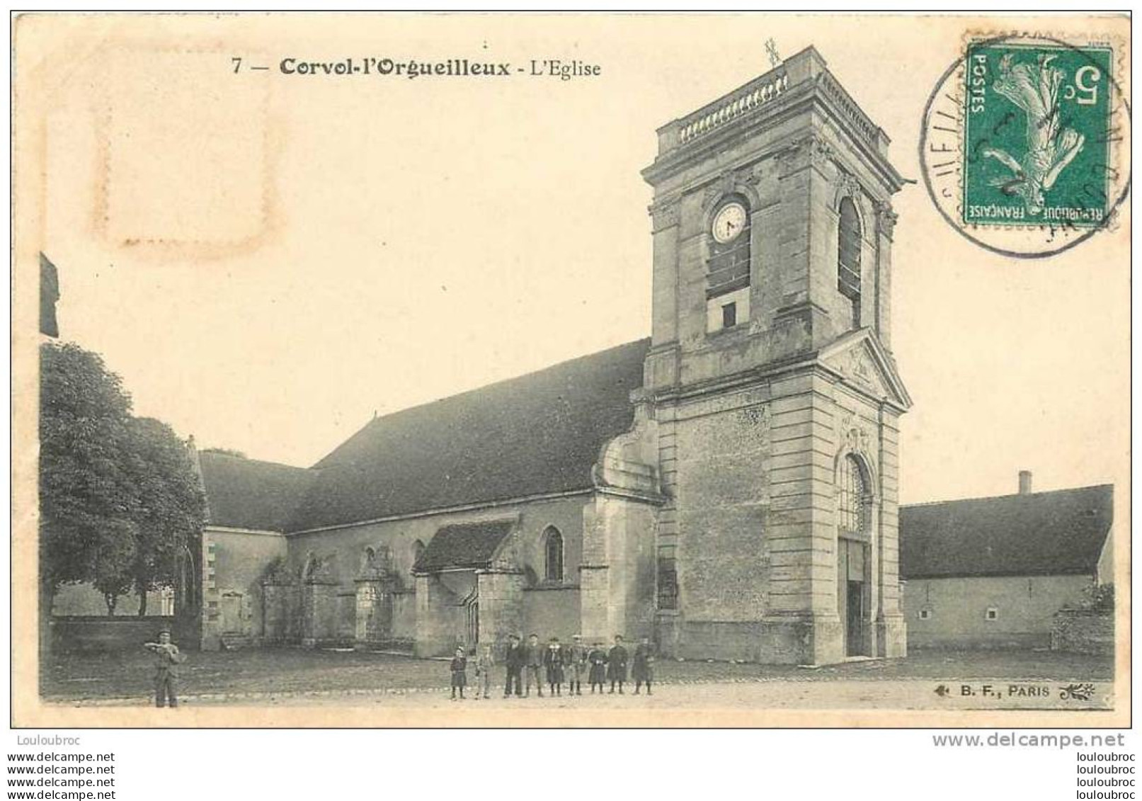 58 CORVOL L'ORGUEILLEUX L'EGLISE - Autres & Non Classés