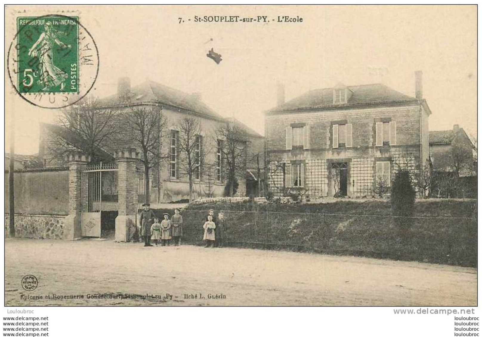 51 SAINT SOUPLET SUR PY L'ECOLE - Sonstige & Ohne Zuordnung