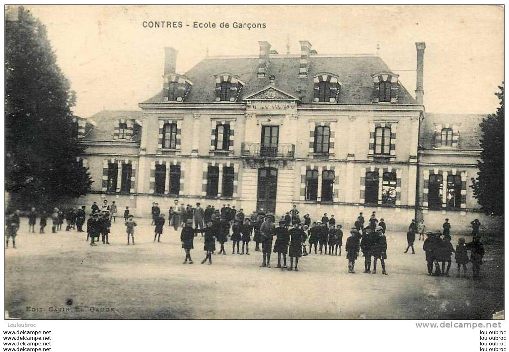 41 CONTRES ECOLE DE GARCONS - Contres