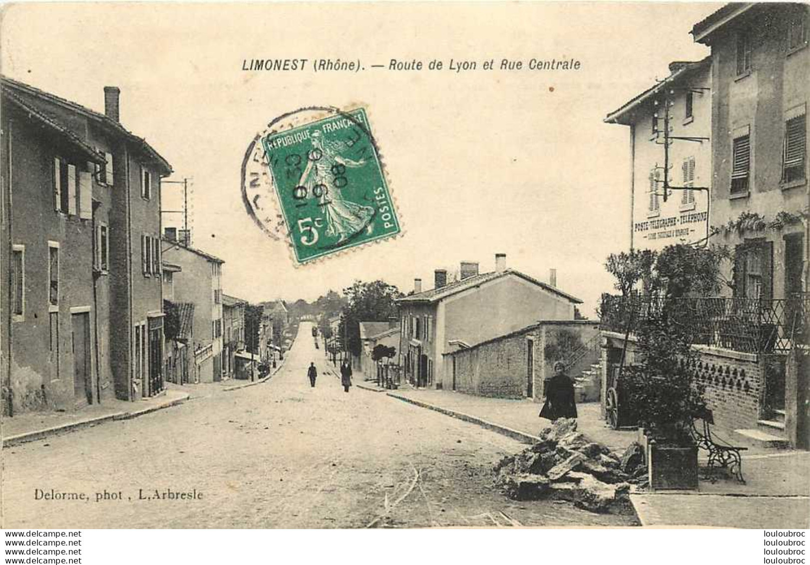 69 LIMONEST ROUTE DE LYON ET RUE CENTRALE - Limonest