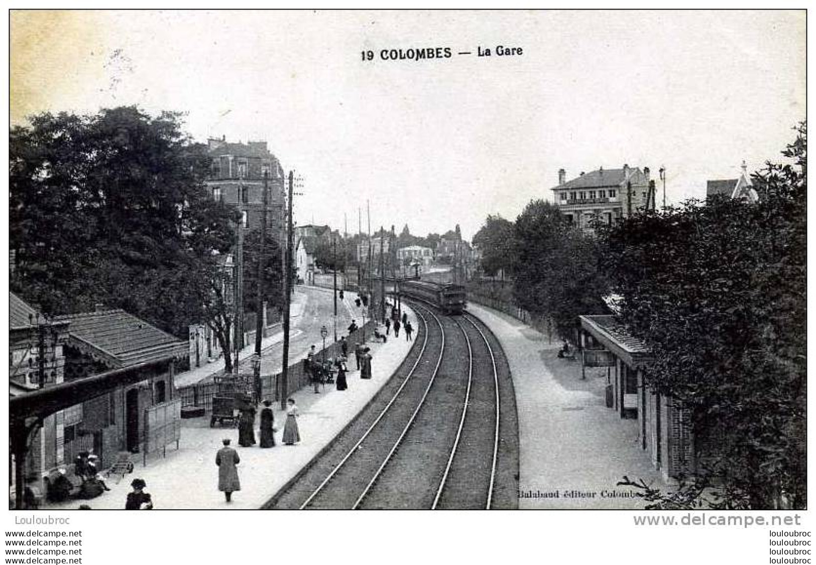 92 COLOMBES LA GARE EDIT BALABAUD - Colombes