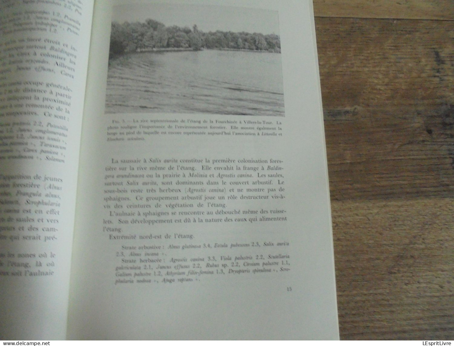 LES NATURALISTES BELGES N° 1 Année 1972 Régionalisme Etangs Entre Sambre et Meuse Rance Villers La Tour Botanique Flore