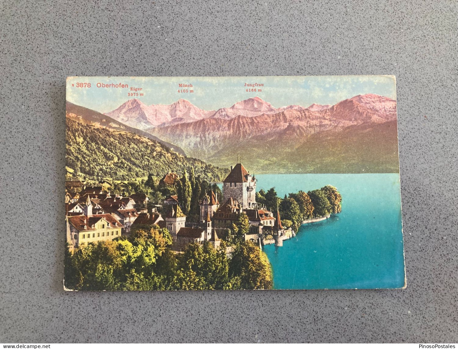 Oberhofen Carte Postale Postcard - Bern