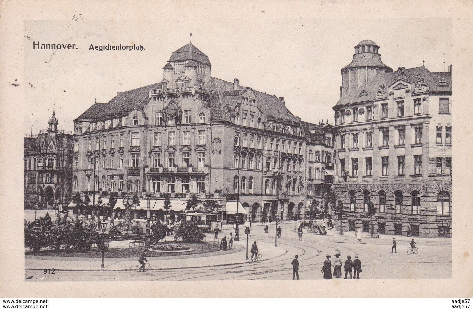 Hannover Aegidientorplatz Tram 1921 - Tram
