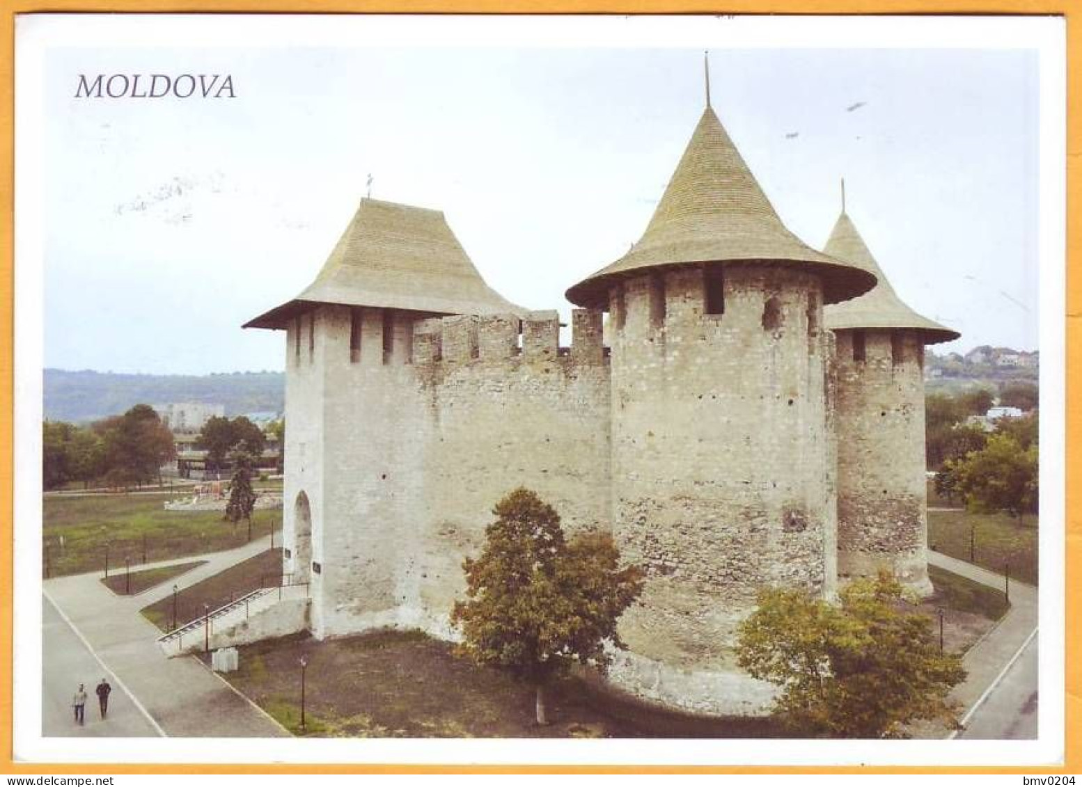 2018 Moldova Moldavie Private FDC Discover Moldova  Soroca Fortress Used Postcard - Castles