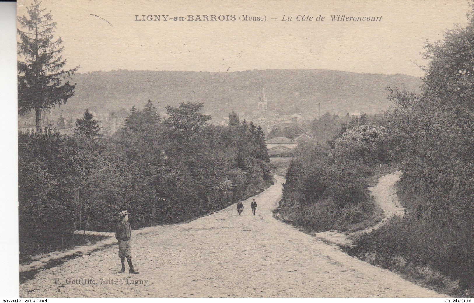 55  LIGNY En BARROIS  La Côte De Willeroncourt - Ligny En Barrois