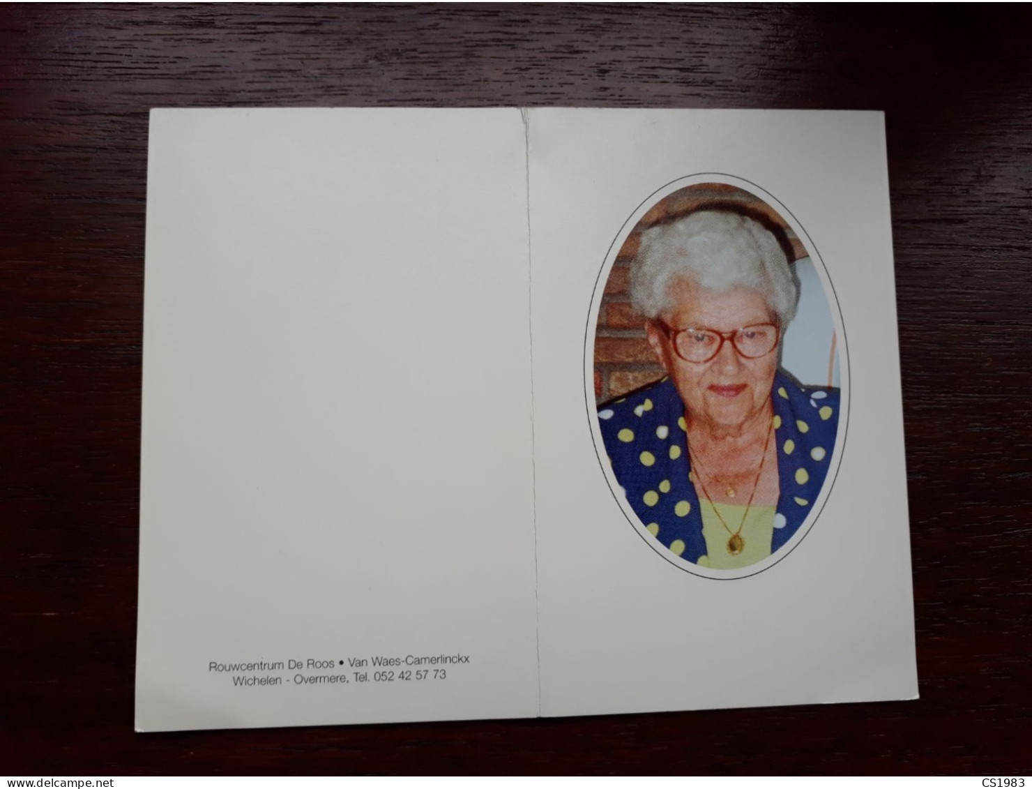 Celestina Lievens ° Wichelen 1916 + Wichelen 2001 X Maurice Huylebroeck (Fam: Melkenbeek - Van De Meerssche) - Obituary Notices