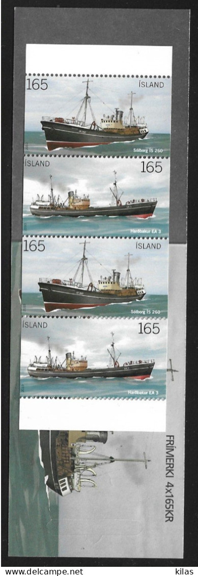 ICELAND 2010 Ships , Booklet  MNH - Libretti
