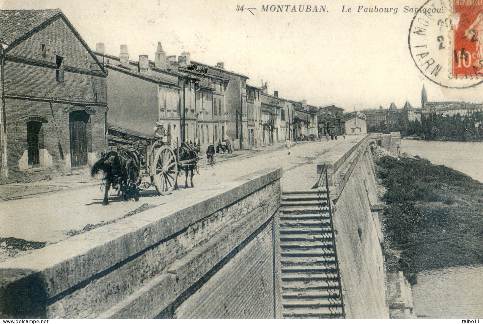 82 - Montauban - Le Faubourg Sapiacou - Montauban