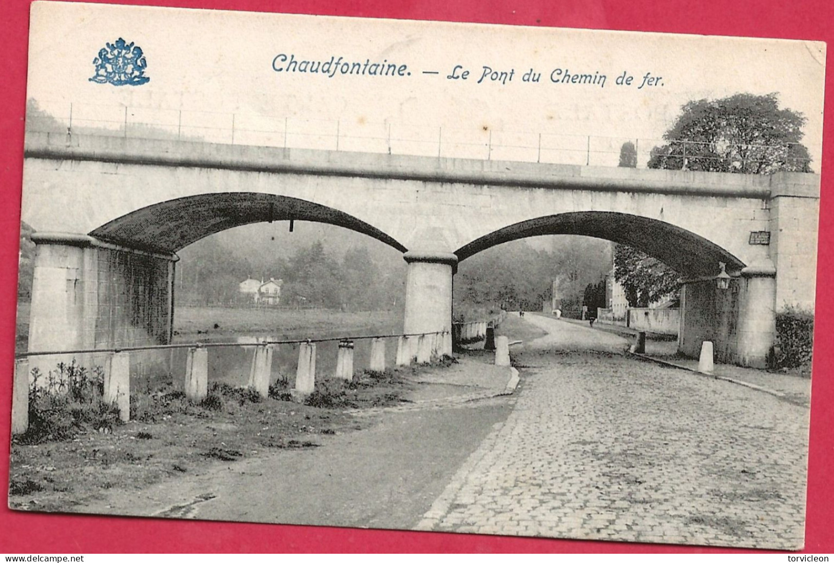 C.P. Chaudfontaine =  Le Pont  Du  Chemin De  Fer - Chaudfontaine