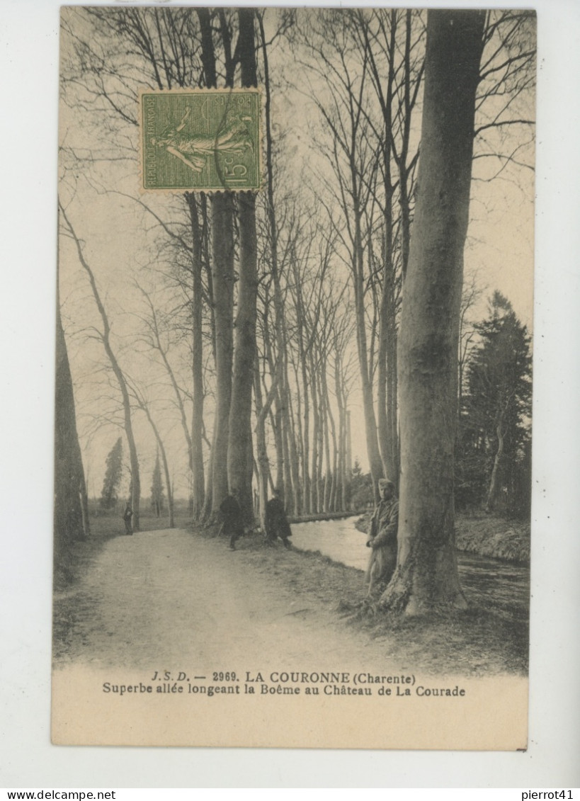 LA COURONNE -  Superbe Allée Longeant La Boême Au Château De LA COURADE - Sonstige & Ohne Zuordnung