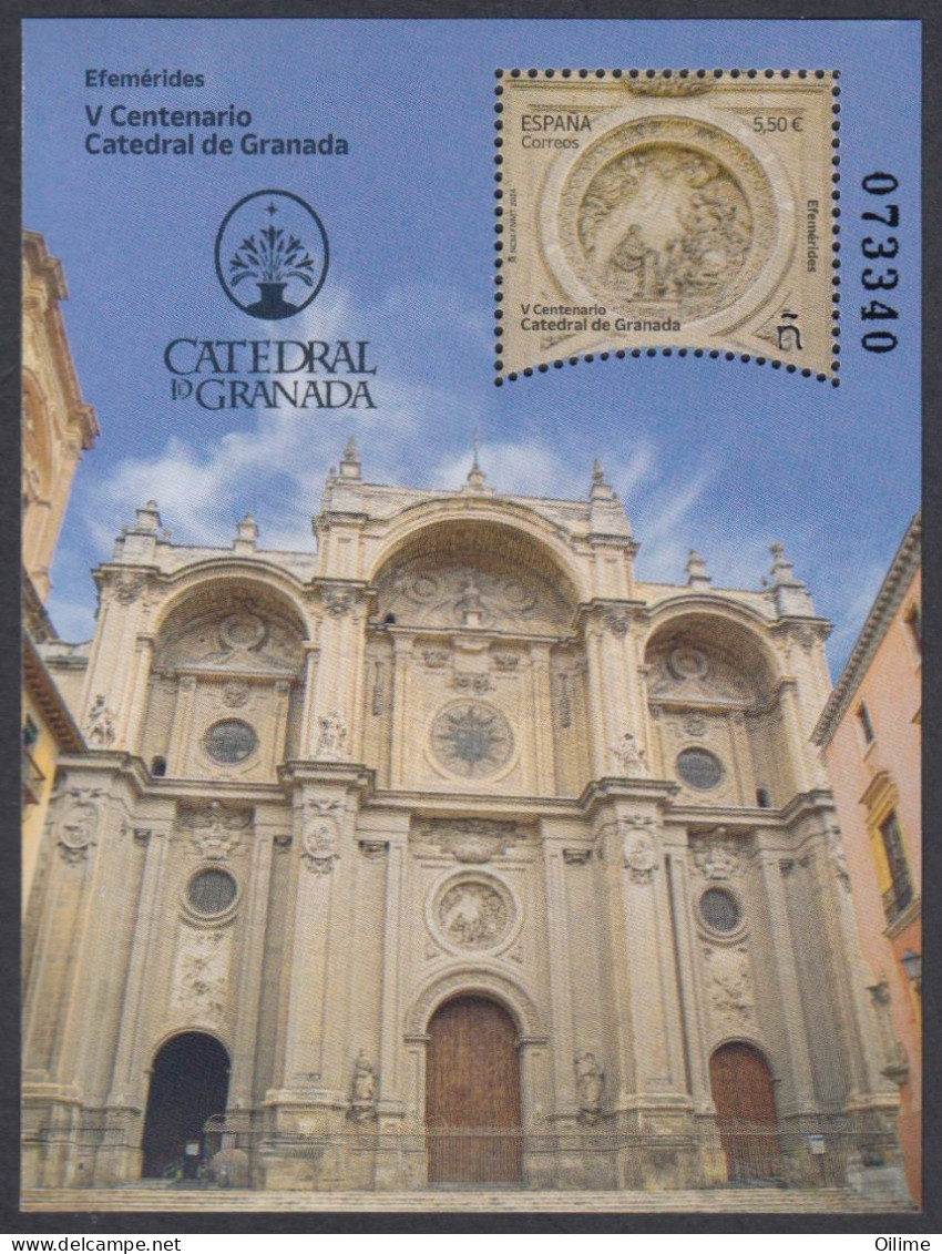 SPAIN 2024. CATEDRAL DE GRANADA. MNH. CATHEDRAL - Unused Stamps