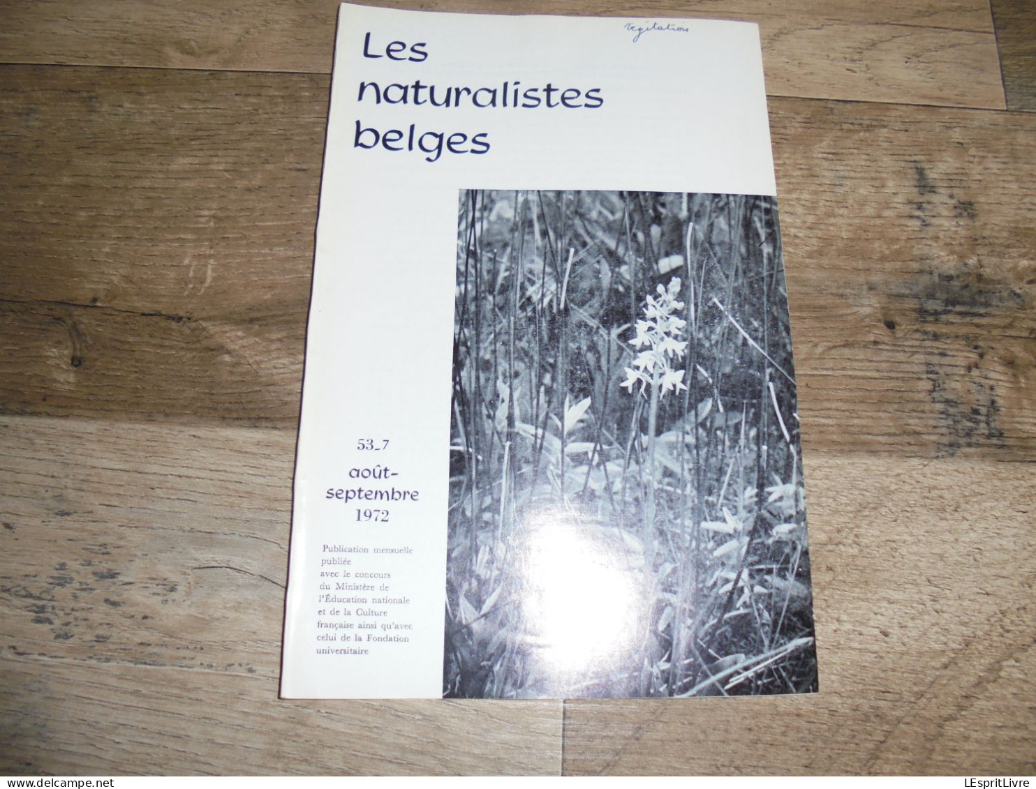 LES NATURALISTES BELGES N° 7 Année 1972 Régionalisme Grotte Ramioul Bombacacées Et Philathélie Timbres Végétation Flore - Belgique