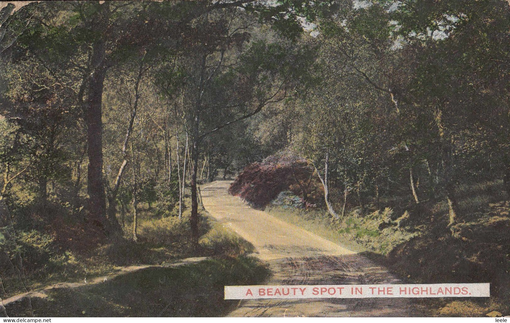 H83  .National Postcard.   Beauty Spot In The Highlands. - Autres & Non Classés