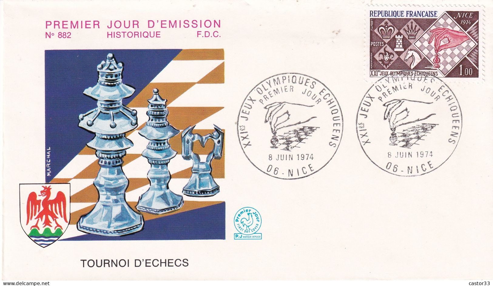 1er Jour, Jeux Olympiques Echiquéen - 1970-1979