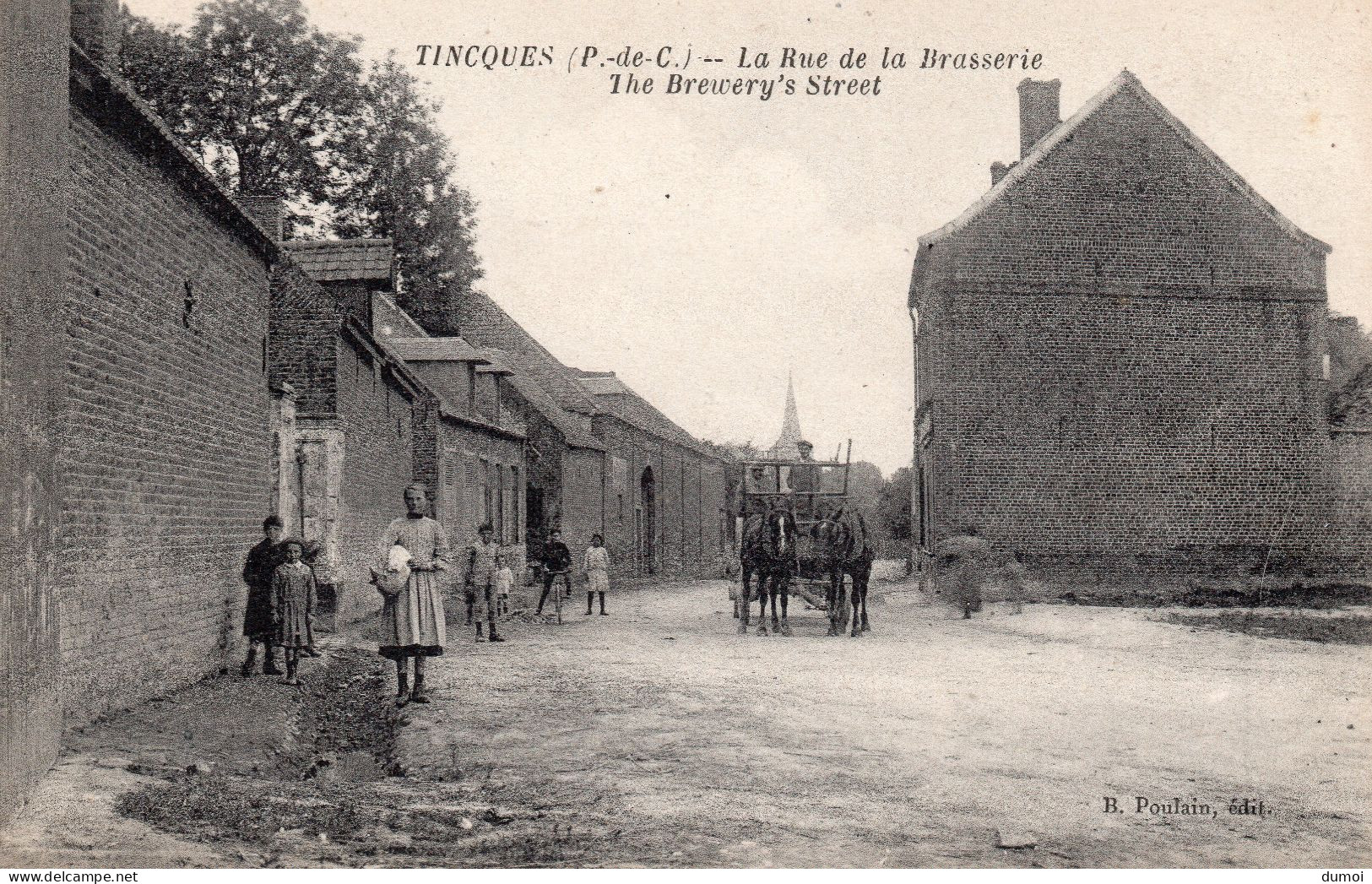 TINCQUES  (P.de C.)  -  La Rue De La Brasserie - Sonstige & Ohne Zuordnung