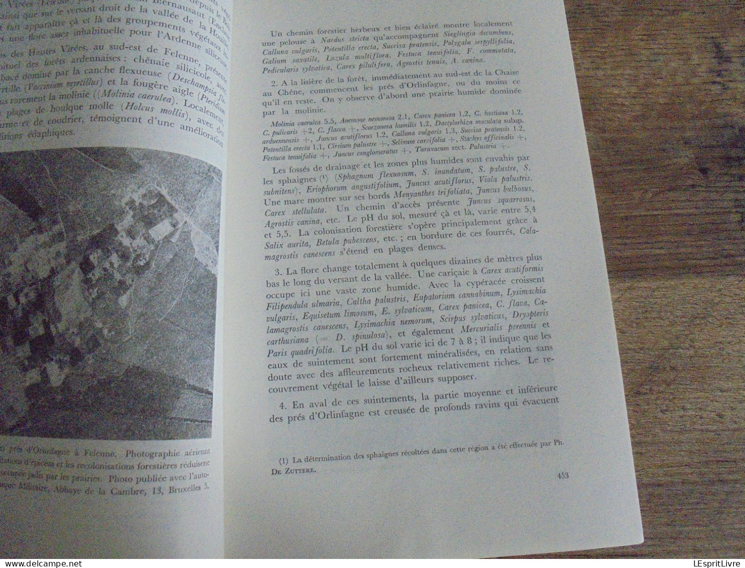 LES NATURALISTES BELGES N° 9 Année 1972 Régionalisme Bassin De La Houille Felenne Vencimont Struykbeek Végétation Flore - Belgien