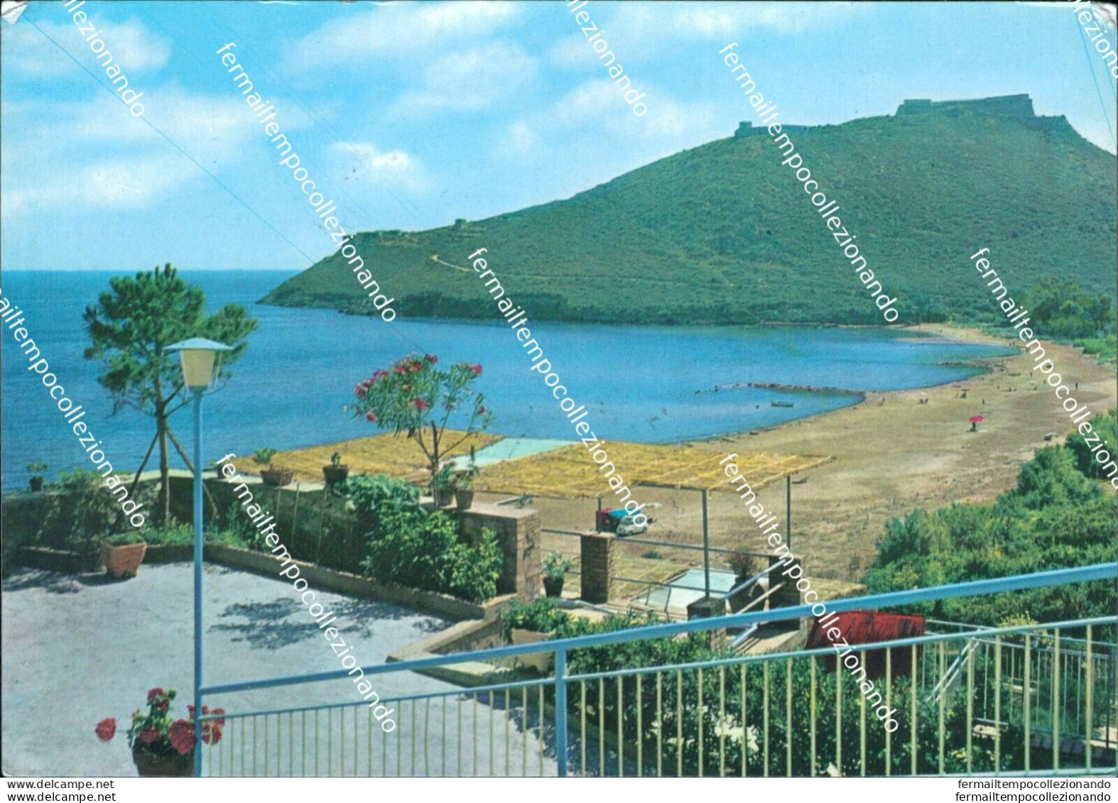 Br371 Cartolina Porto Ercole Spiaggia Cala Galera Provincia Di Grosseto Toscana - Grosseto