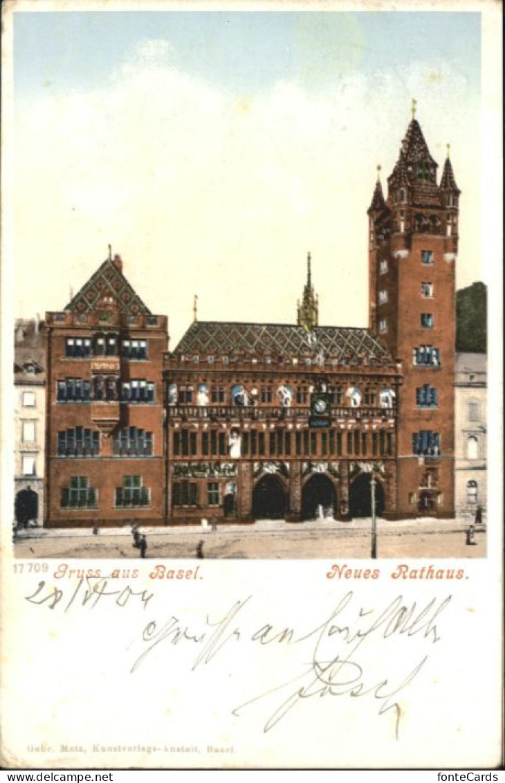 10846964 Basel BS Basel Neues Rathaus  X Basel - Sonstige & Ohne Zuordnung