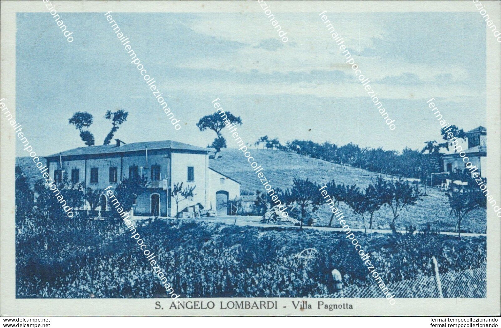 Bh6 Cartolina S.angelo Lombardi Villa Pagnotta Provincia Di Avellino - Avellino