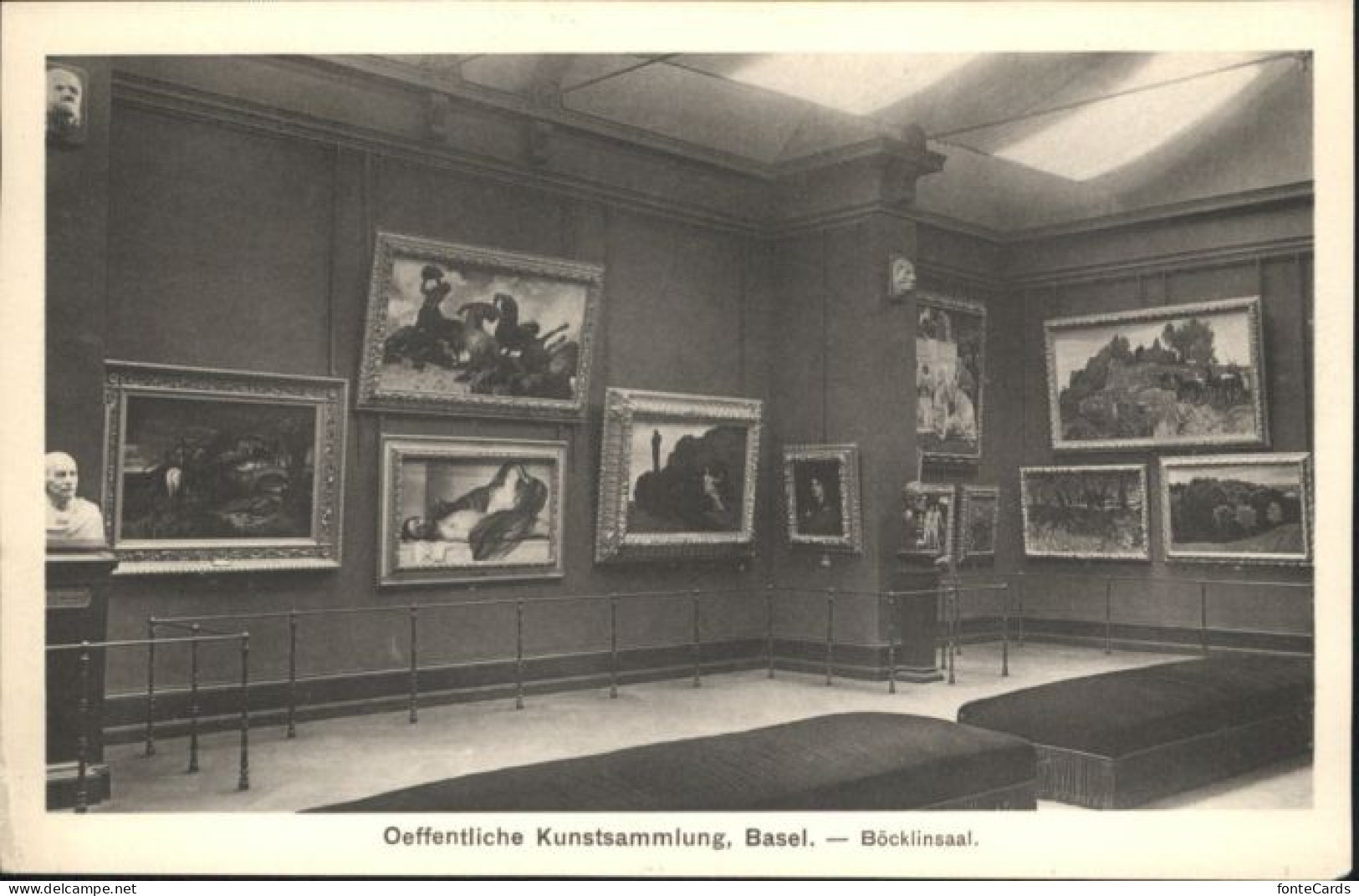 10846947 Basel BS Basel Oeffentliche Kunstsammlung Boecklinsaal * Basel - Sonstige & Ohne Zuordnung