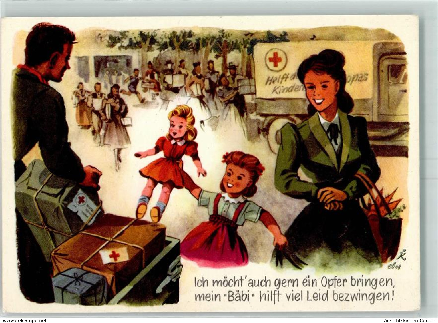 10417411 - Puppen  Aktion Fuer Das Weisstannental Schweiz  Care Pakete - Red Cross