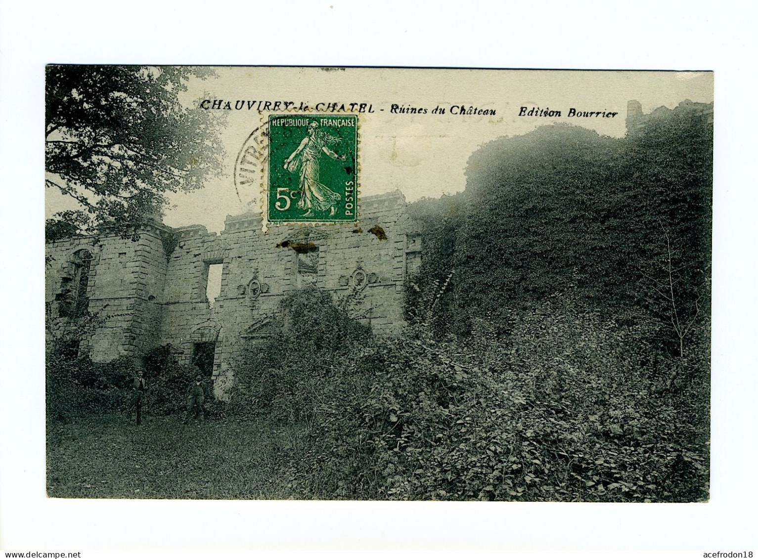 CHAUVIREY-LE-CHÂTEL - Ruines Du Château - Autres & Non Classés