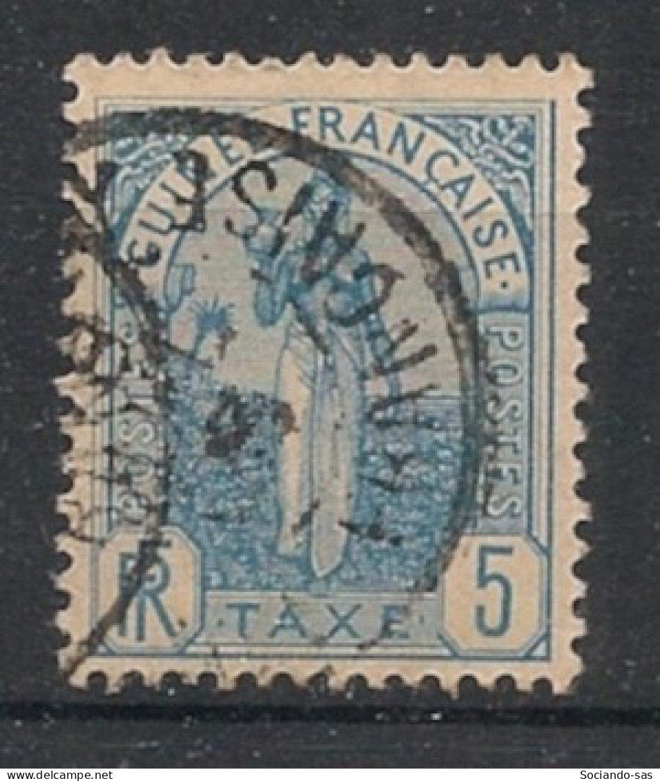 GUINEE - 1905 - Taxe TT N°YT. 1 - Fouta-Djalon 5c Bleu - Oblitéré / Used - Oblitérés