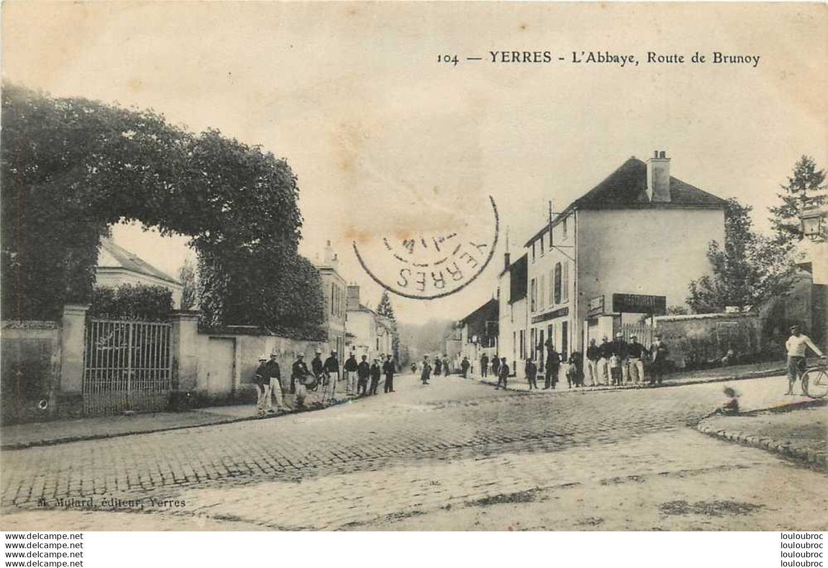 91 YERRES L'ABBAYE ROUTE DE BRUNOY - Yerres