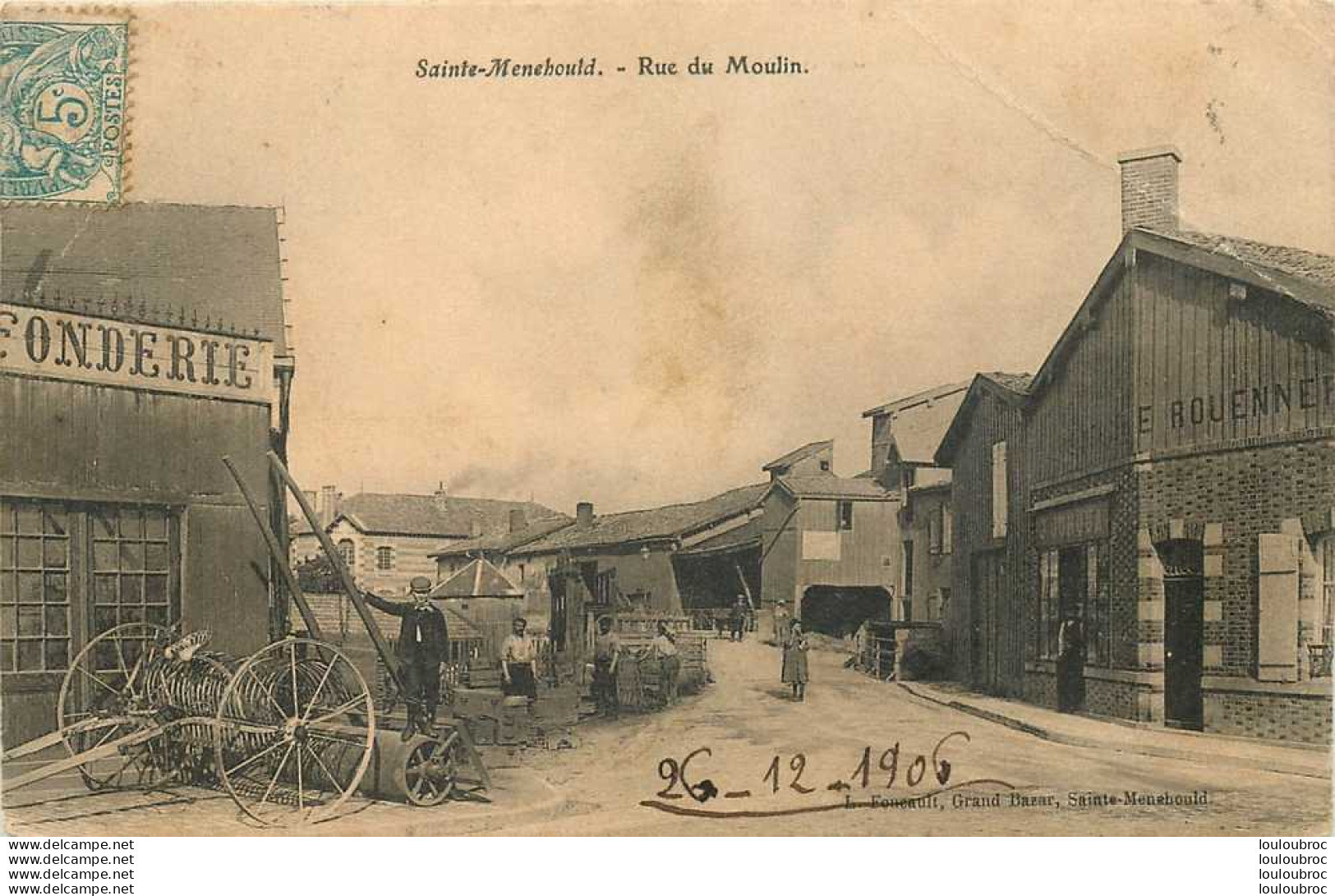 51 SAINTE MENEHOULD RUE DU MOULIN - Sainte-Menehould