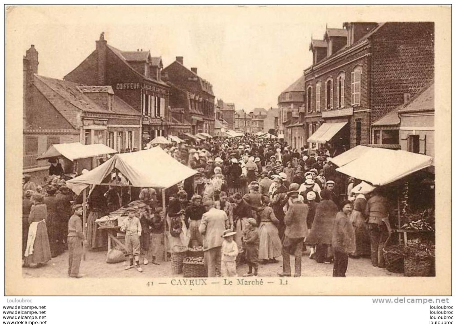 80 CAYEUX SUR MER LE MARCHE - Cayeux Sur Mer