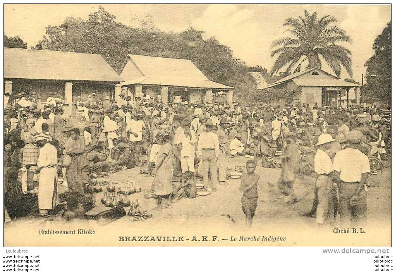 BRAZZAVILLE LE MARCHE INDIGENE - Brazzaville