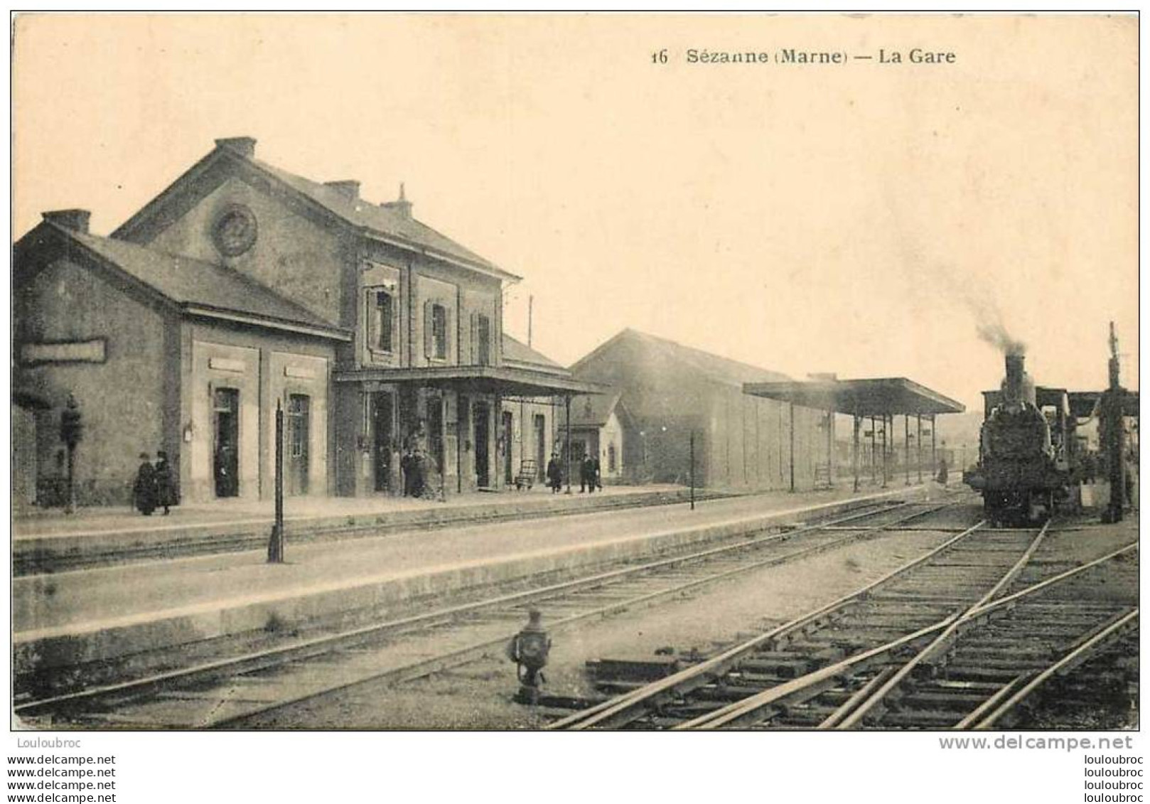 51 SEZANNE LA GARE - Sezanne