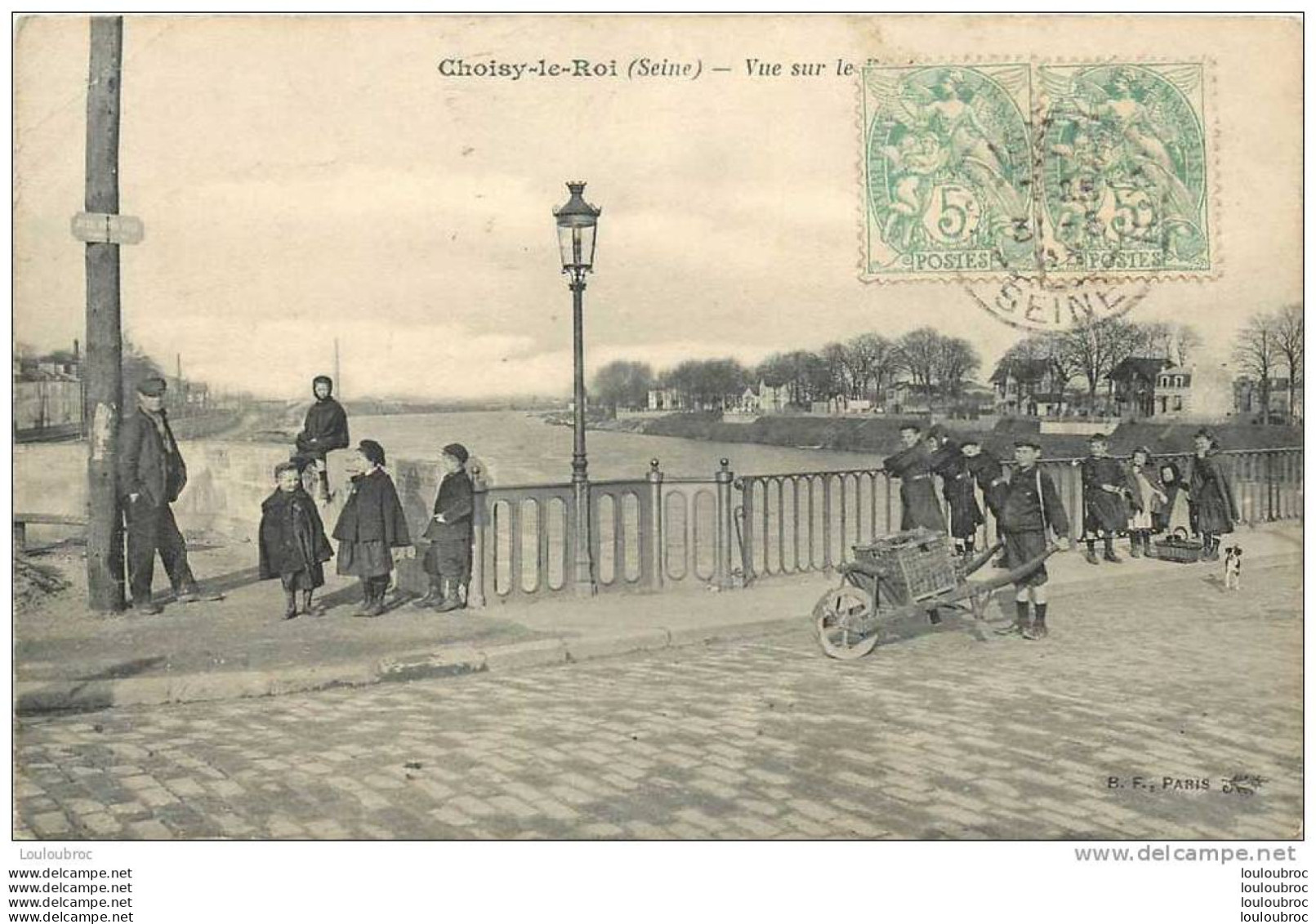 94 CHOISY LE ROI VUE SUR LE PONT - Choisy Le Roi