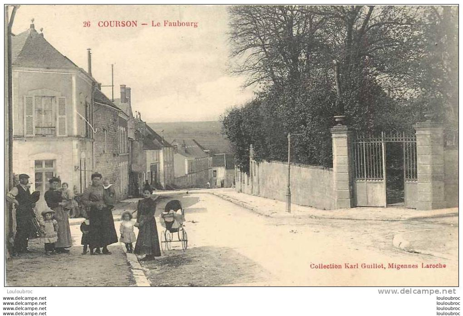 89 COURSON LES CARRIERES LE FAUBOURG - Courson-les-Carrières