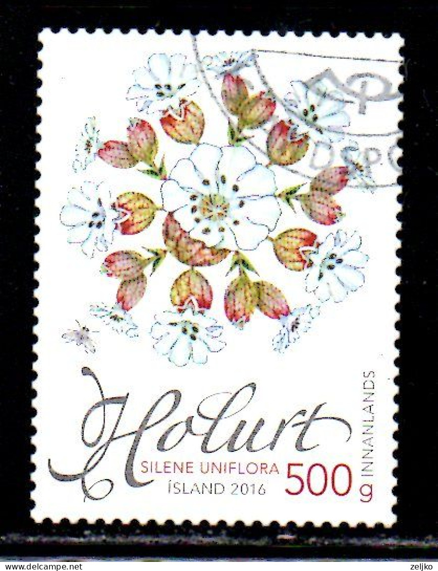 Iceland, Island, Used But Not Canceled, 2016, Michel 1506 - Oblitérés