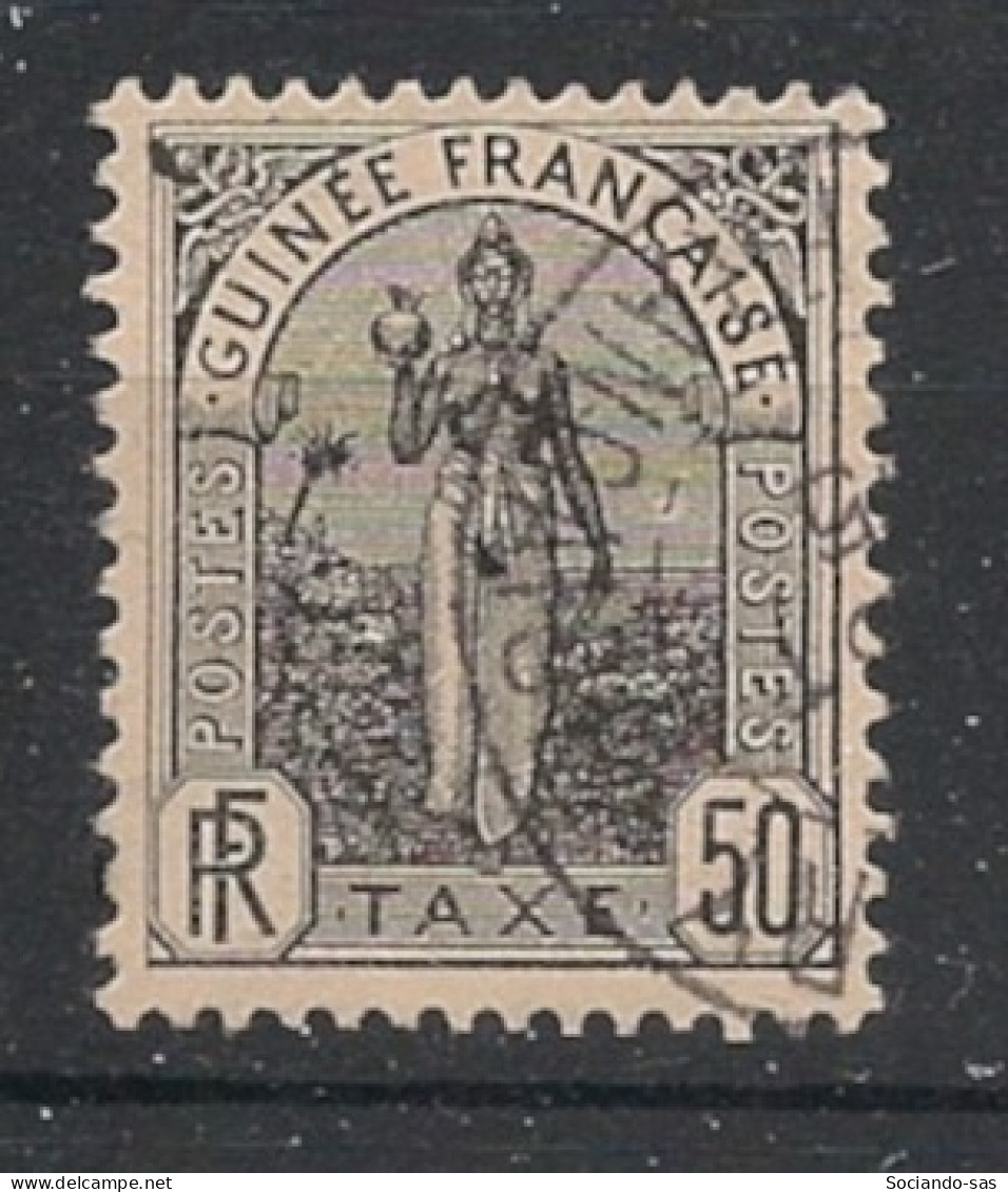 GUINEE - 1905 - Taxe TT N°YT. 5 - Fouta-Djalon 50c Noir - Oblitéré / Used - Used Stamps