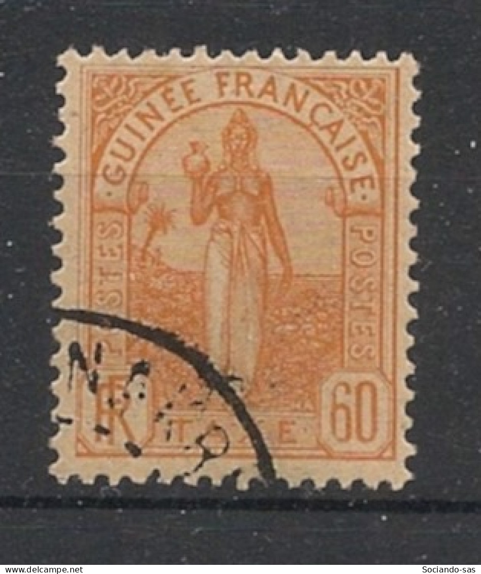 GUINEE - 1905 - Taxe TT N°YT. 6 - Fouta-Djalon 60c Orange - Oblitéré / Used - Usati