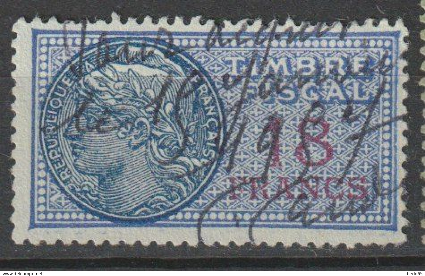 FISCAL  N°  149 OBL - Stamps