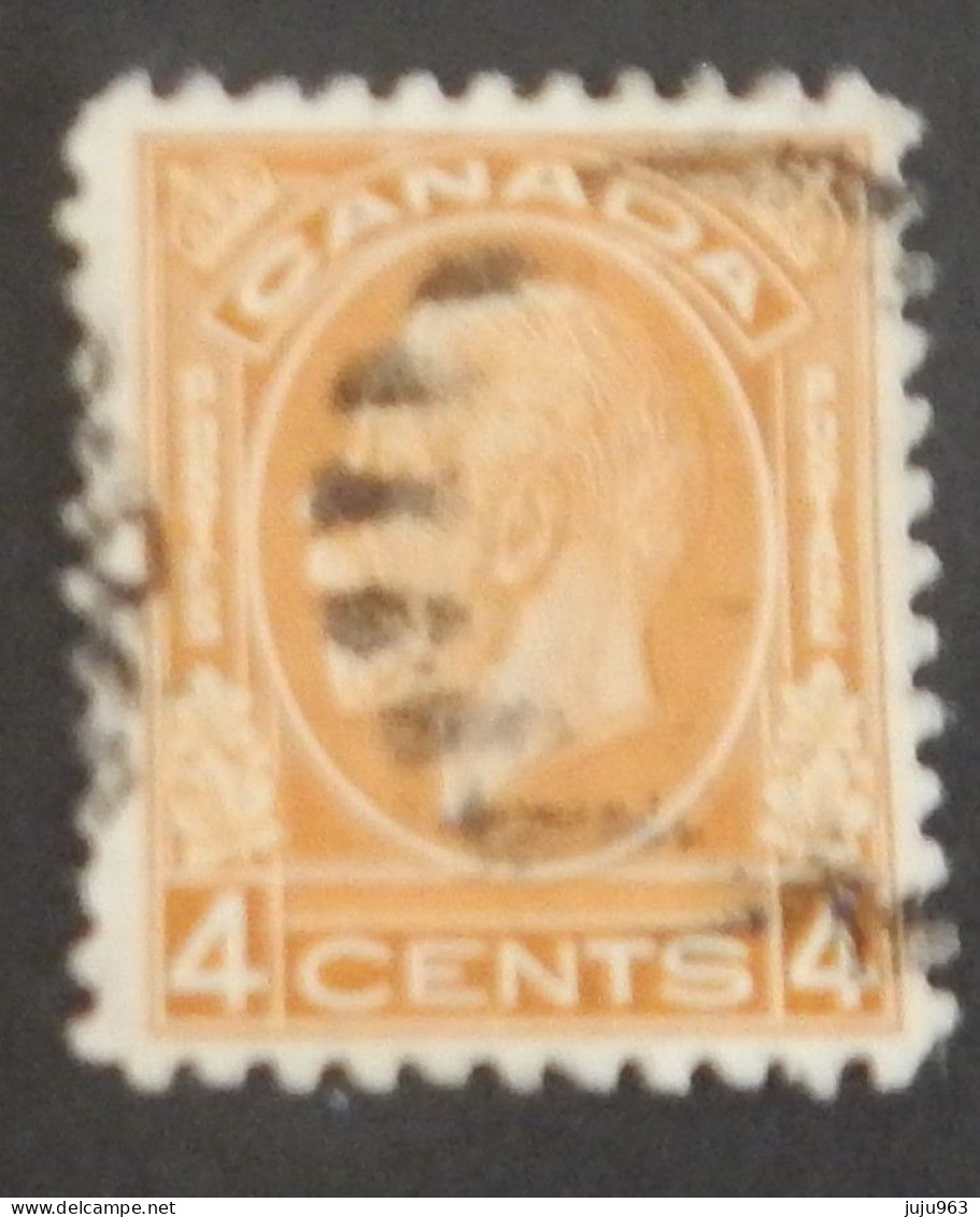 CANADA YT 164 OBLITERE "GEORGE V"ANNEES 1932/1933 - Oblitérés