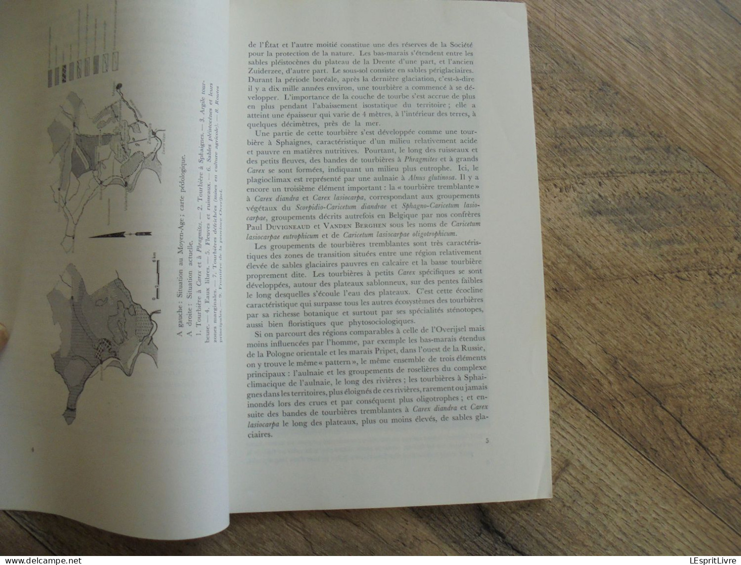 LES NATURALISTES BELGES N° 1 Année 1973 Régionalisme Marais Pays Bas Tourbes Géologie Végétation Des Murs Flore - Belgien