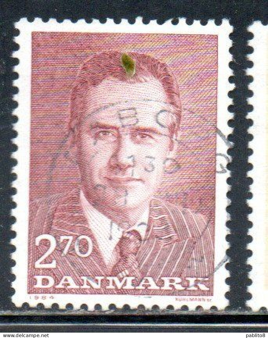 DANEMARK DANMARK DENMARK DANIMARCA 1984 PRINCE HENRIK 50th BIRTHDAY 2.70k USED USATO OBLITERE - Oblitérés